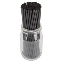 20002 BLACK JUMBO STRAWS 7.75I CS-5000