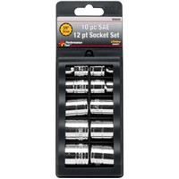 38500 10PC 3/8 DR 12PT SAE SOCKET SET