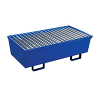 00893 E PALLET 2 DRUM STEEL BL