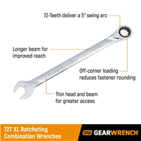 0) 5/8 XL COMBO GEARWRENCH