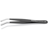 02082 SS POSING TWEEZERS-35Â°ANG-ESD