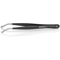 02104 SS POSING TWEEZERS-35Â°ANG-ESD