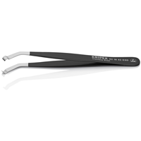 02104 SS POSING TWEEZERS-35Â°ANG-ESD