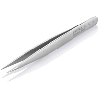 01467 SS GRIPPING TWEEZERS-NDL PT TIPS