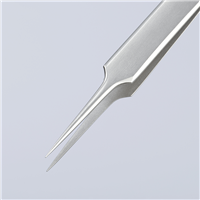 01469 SS GRIPPING TWEEZERS-NDL PT TIPS