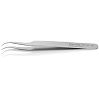 01481 SS GRIPPING TWEEZERS-NDL PT TIPS