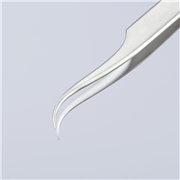 01481 SS GRIPPING TWEEZERS-NDL PT TIPS