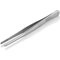 01489 SS GRIPPING TWEEZERS-BLUNT TIPS