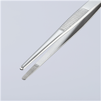 01489 SS GRIPPING TWEEZERS-BLUNT TIPS