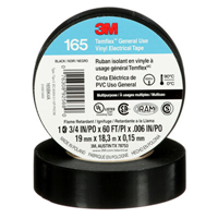 92568 TMFLX VNYL ELCTRC TAPE 165 BK 3/4"