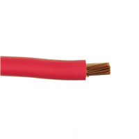 4 GA RED WIRE