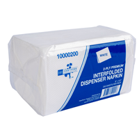 8-1/2X13 WHITE DISPENSER NAPKIN