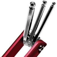 11675 9PC ALUM FOLDING HEX KEY SET