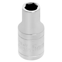 36205 1/4 DR 5MM 6PT SOCKET