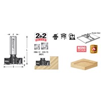 SPOILBOARD 2+2 1-1/2IN D 1/2 SHK