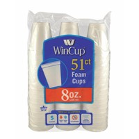 00951 CUP FOAM 8OZ 51 COUNT