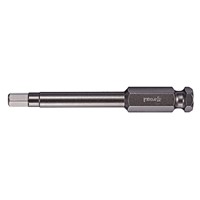 02028 HEX 4MM PWR BIT X 2" - 7/16 HEX SH