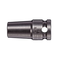 00501 1/4 X 3/8 SQR DRV BIT HLDR W/ C-R